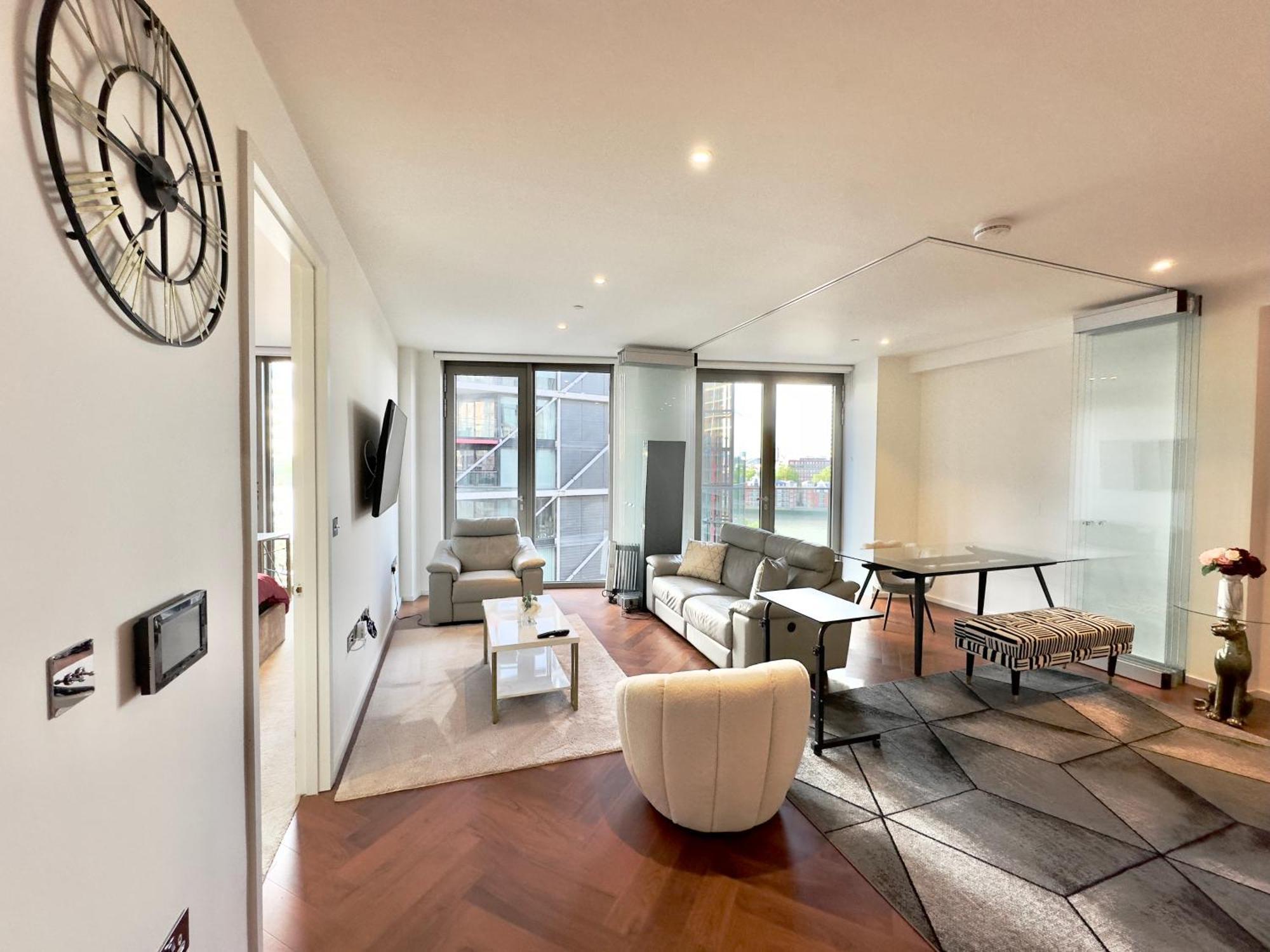 Lavish Penthouse River View Fast Wifi - Luxurylondonstays Exterior foto