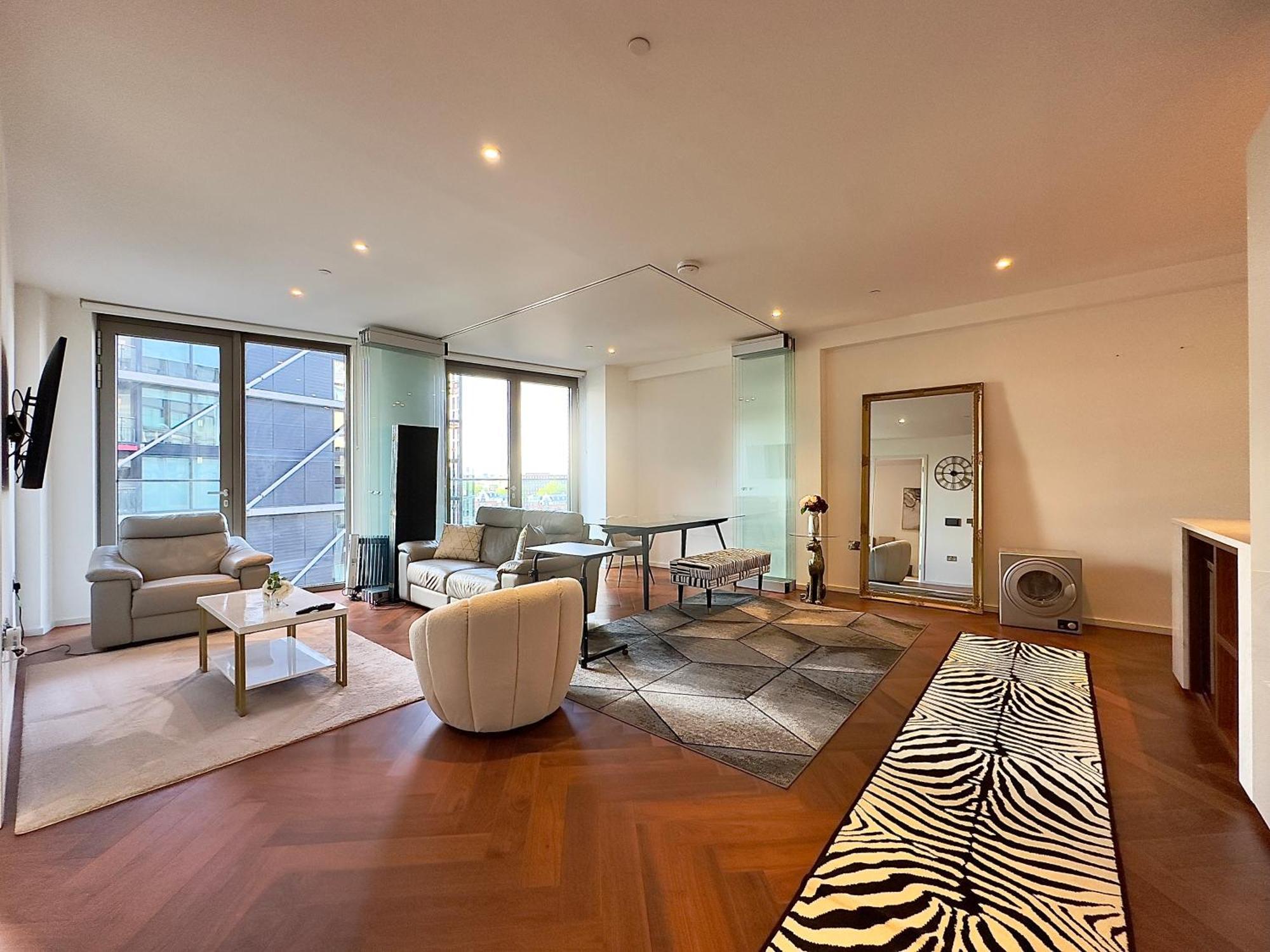 Lavish Penthouse River View Fast Wifi - Luxurylondonstays Exterior foto