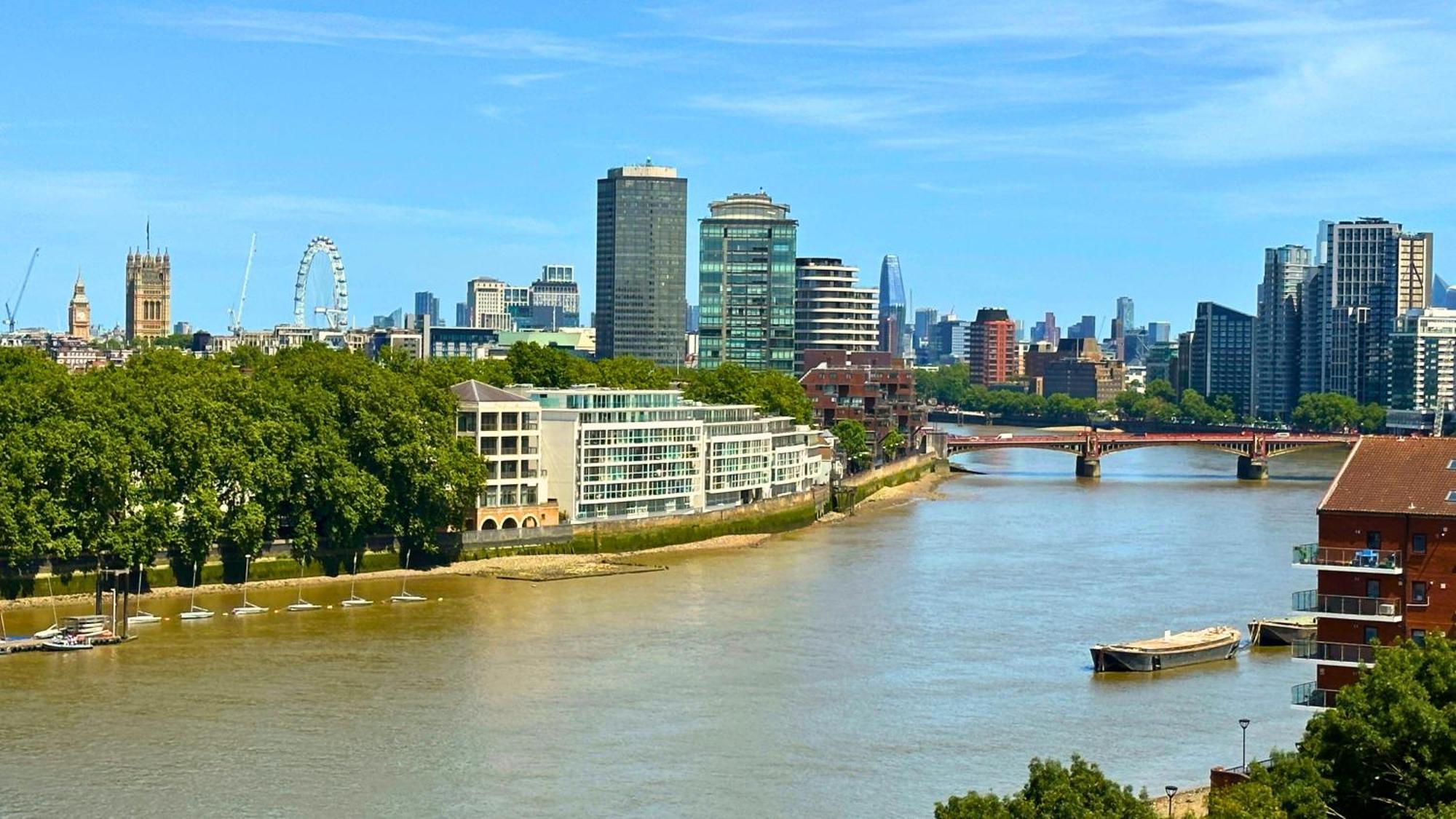 Lavish Penthouse River View Fast Wifi - Luxurylondonstays Exterior foto